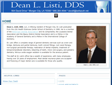 Tablet Screenshot of drlisti.com